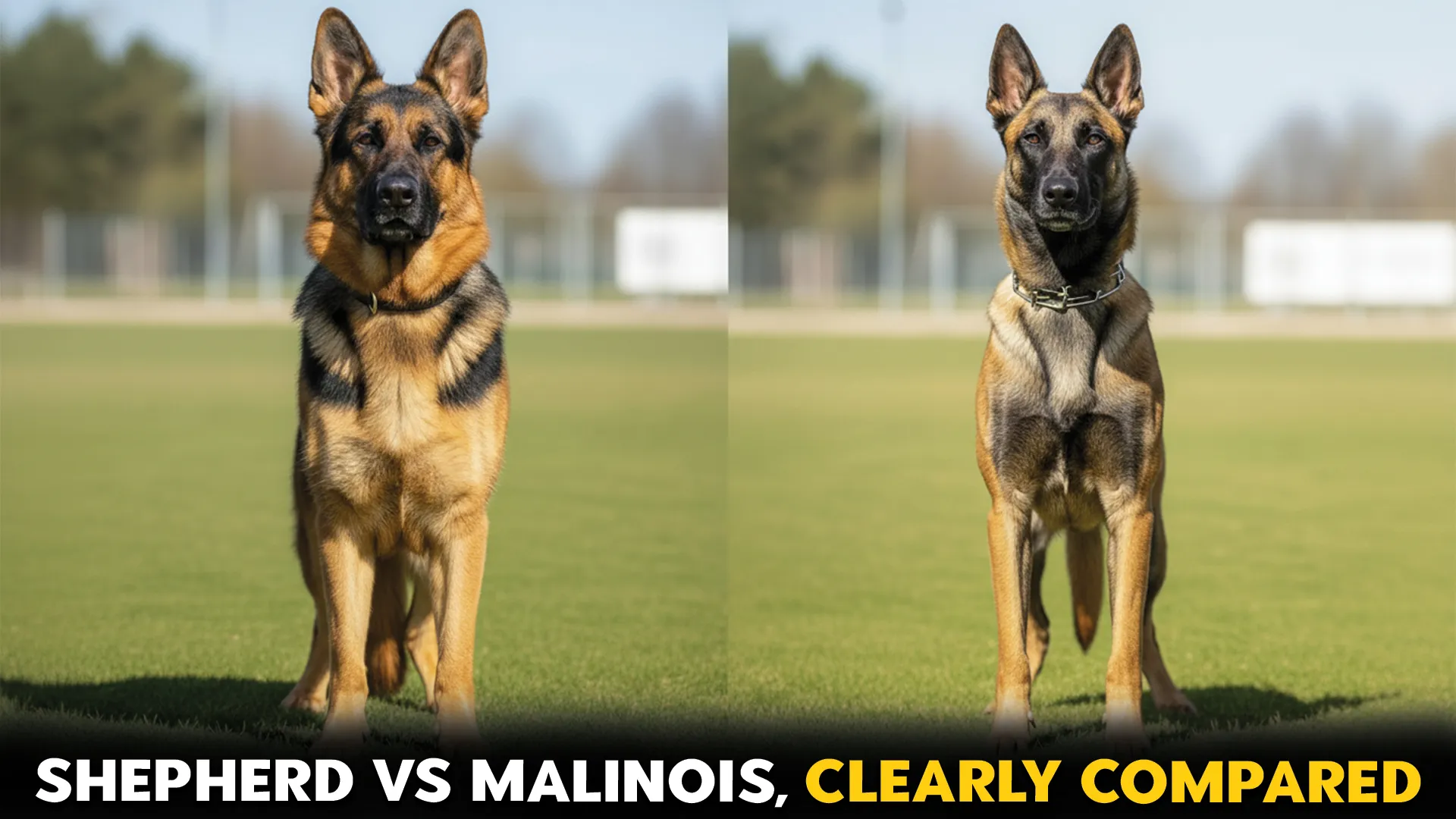 Essential Comparisons of German Shepherd and Belgian Malinois Dog Breeds