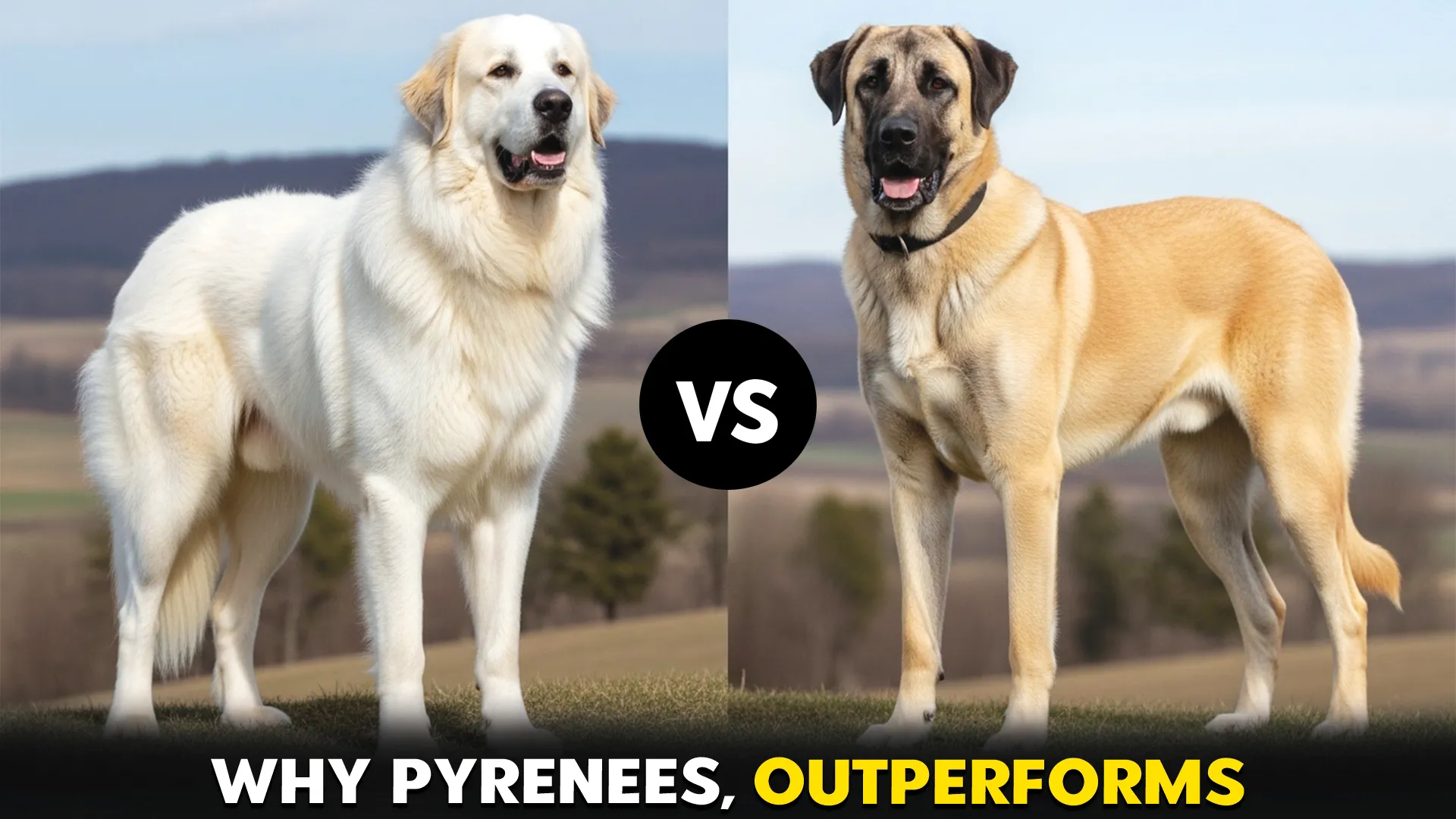 7 Reasons Great Pyrenees Outshines Anatolian Shepherd Dog Breeds