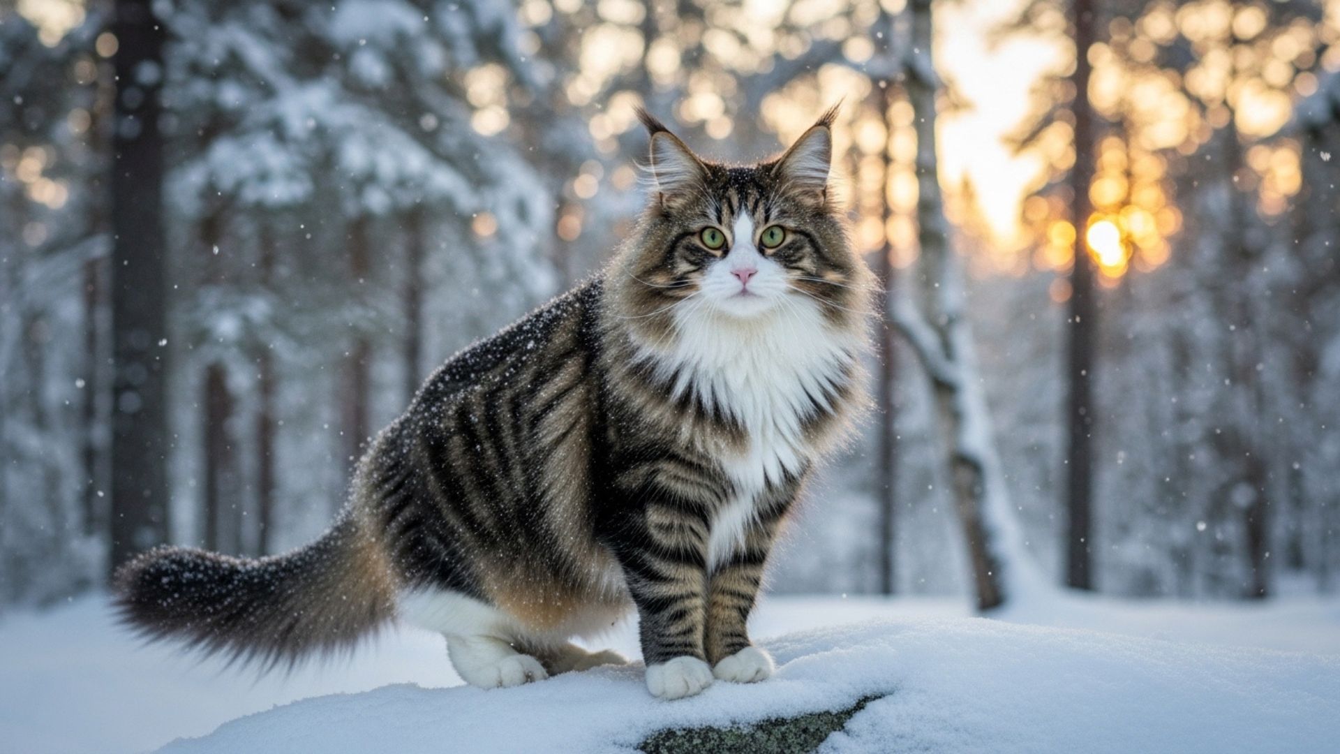 9 Cat Breeds Adapted to Snowy Regions