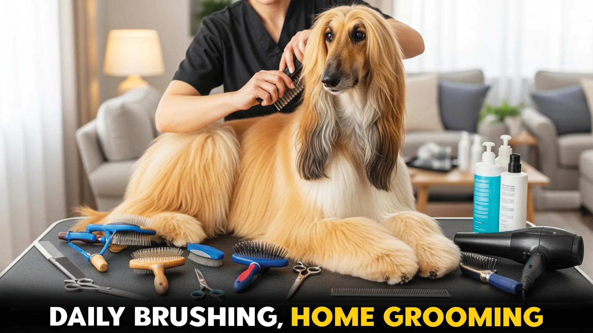 Dog-Breeds-Requiring-Extensive-Home-Grooming