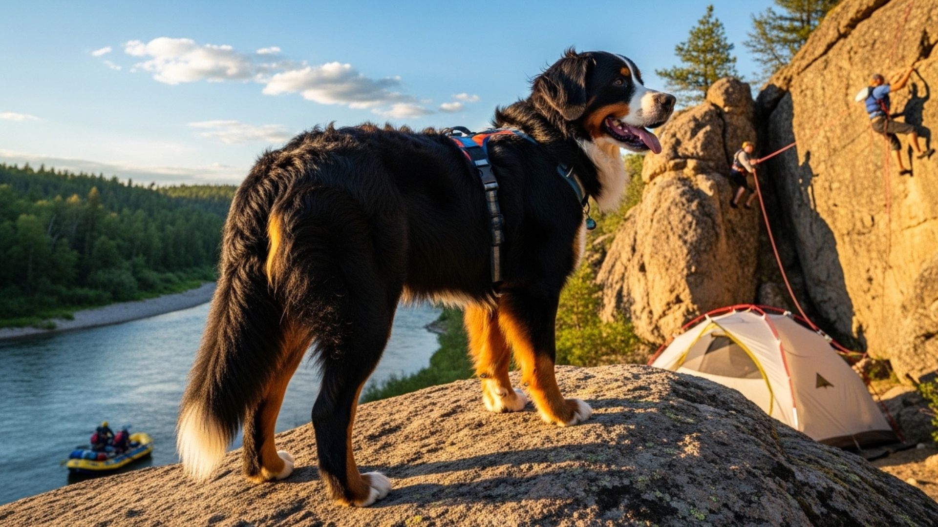 Endurance‑Focused Dog Breeds That Thrive in Camping, Climbing, and Rafting
