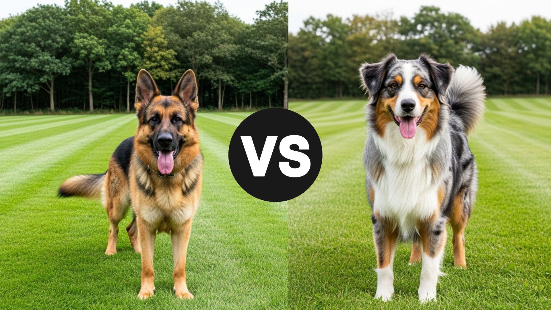 German Shepherd Vs Australian Shepherd Which Dog Breeds Thrive