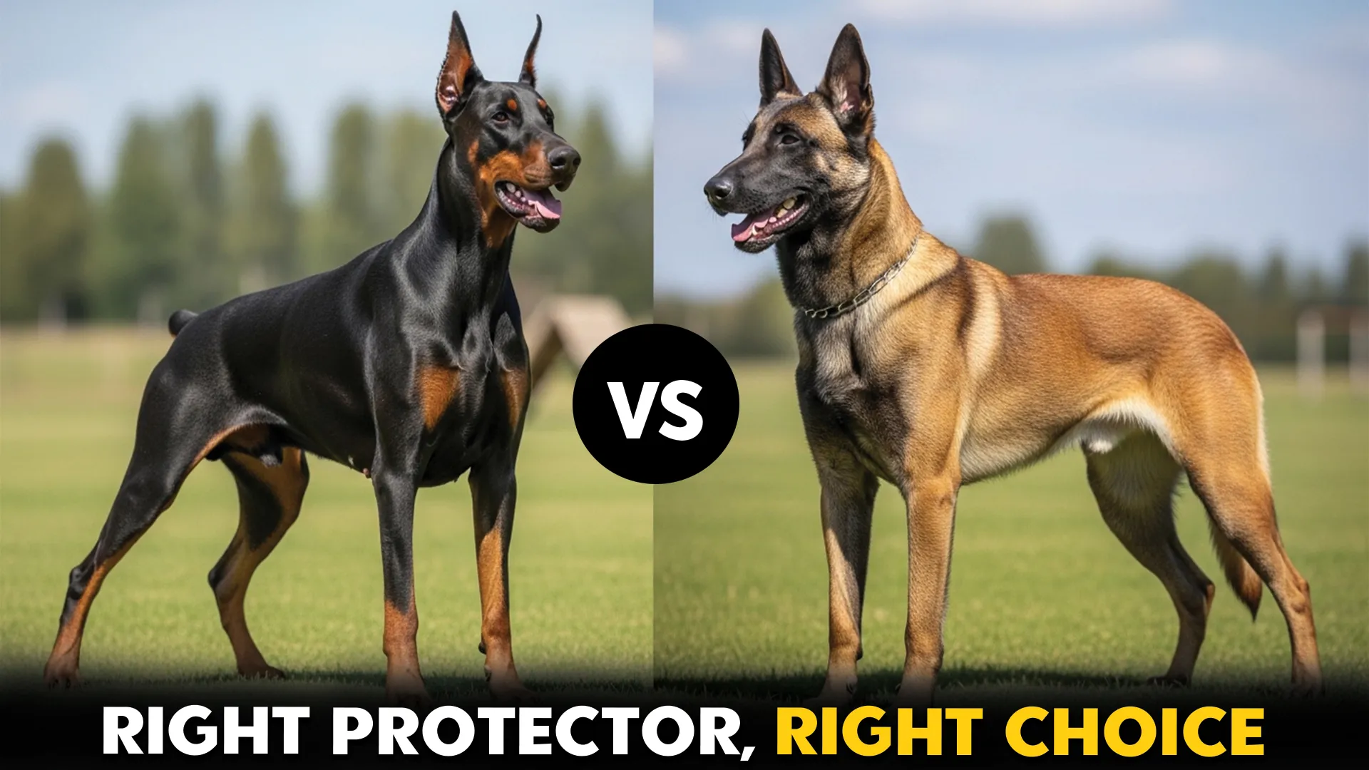 Things to Consider When Choosing Between Doberman and Belgian Malinois Dog Breeds