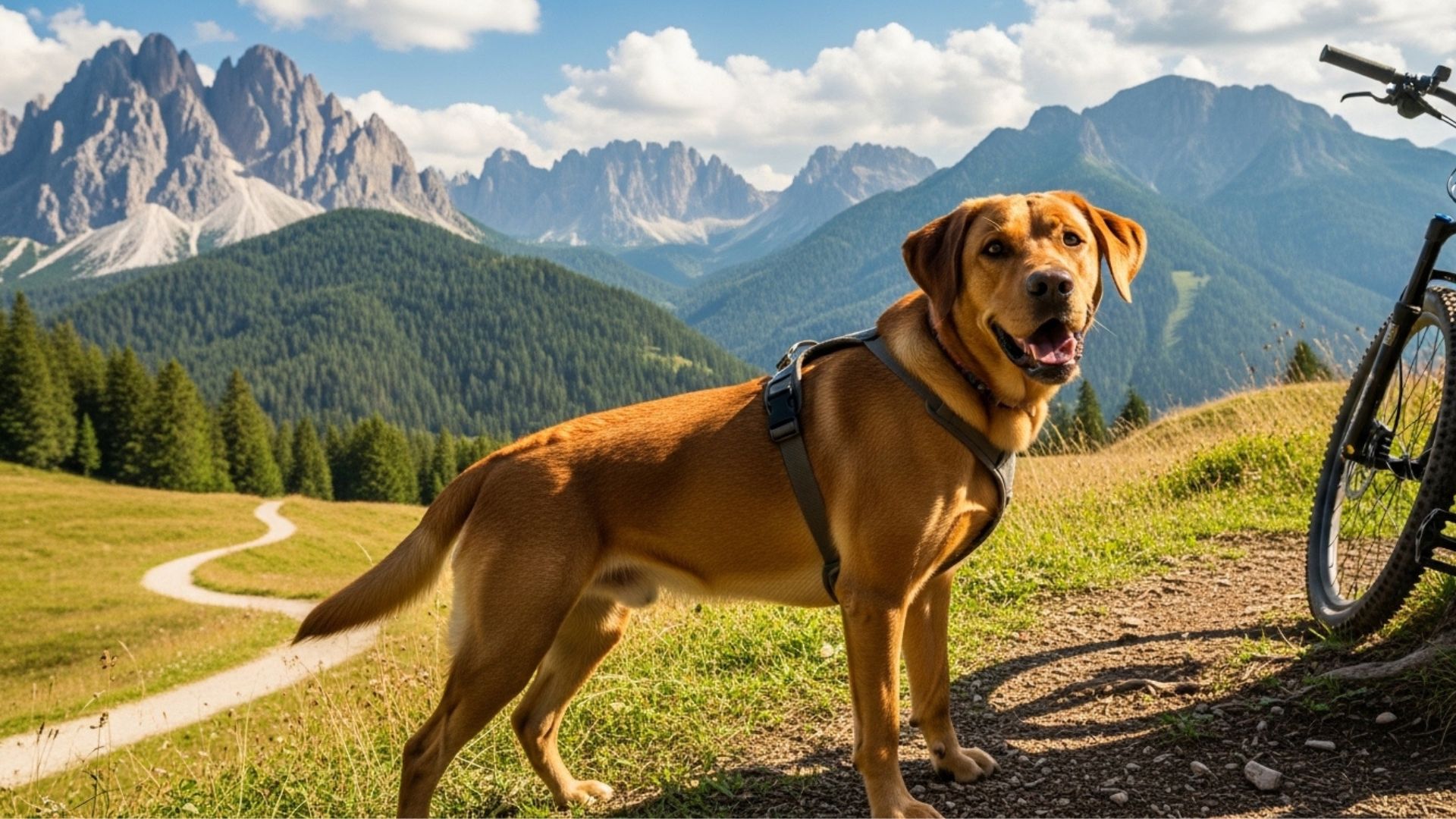 Top 9 Dog Breeds Perfect For Camping And Mountain Biking