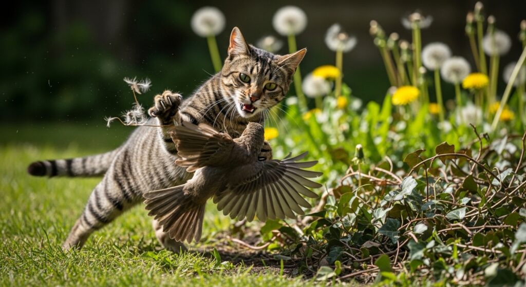 how many birds do cats kill every year