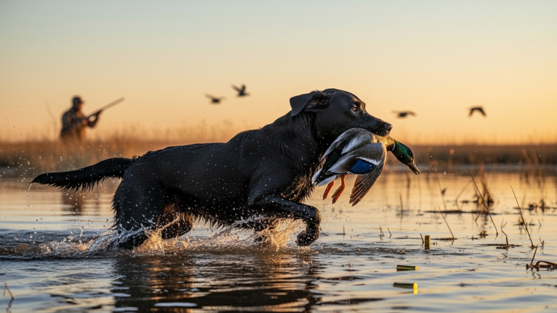 10 dog breeds natural instincts for waterfowl hunting