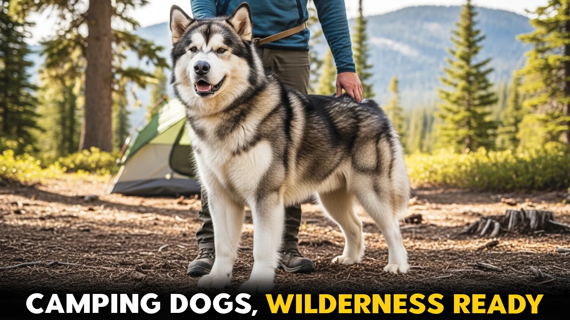 10 reliable dog breeds for camping and wilderness fun