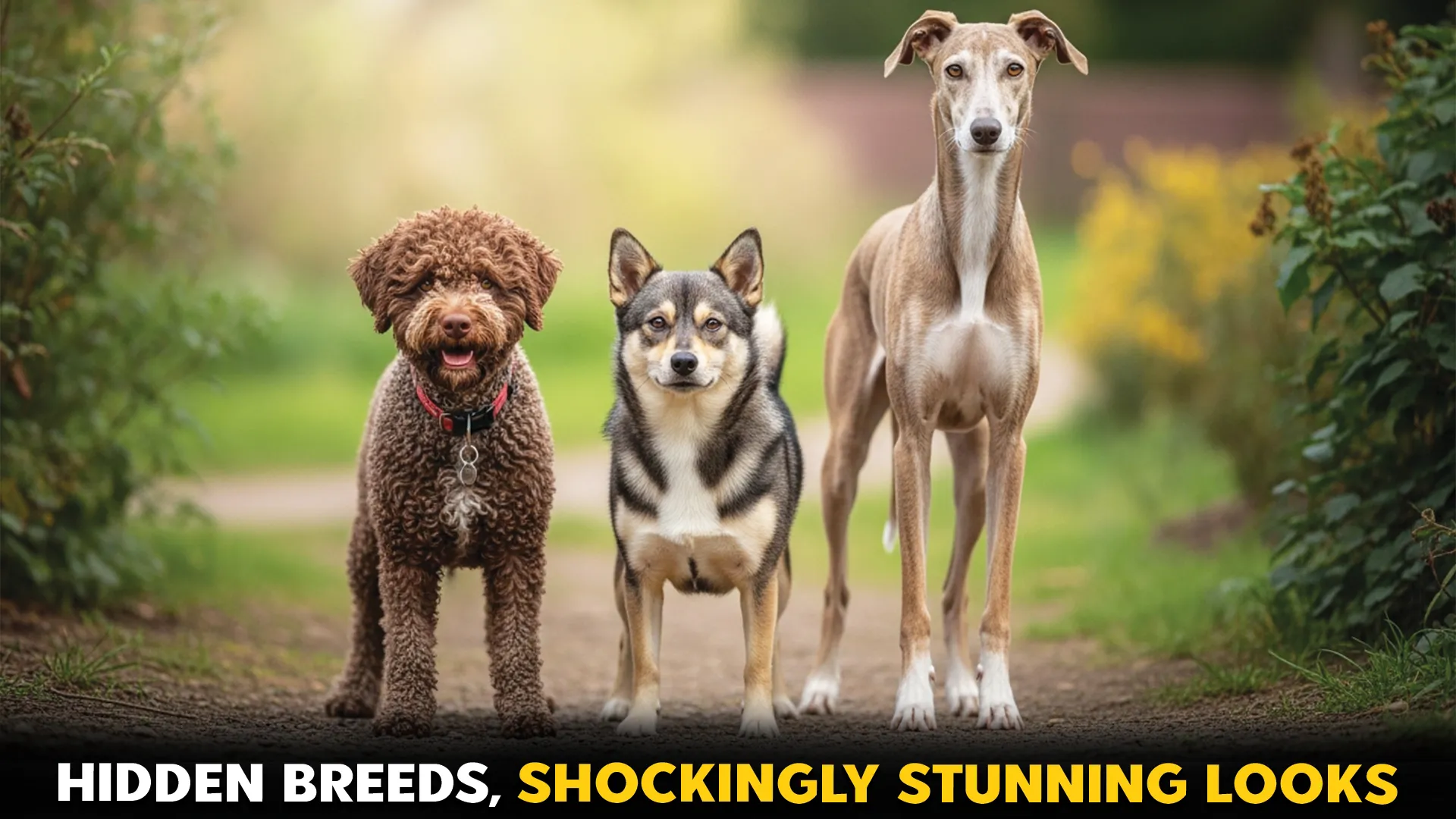 6 rare dog breeds that are suprisingly beautiful