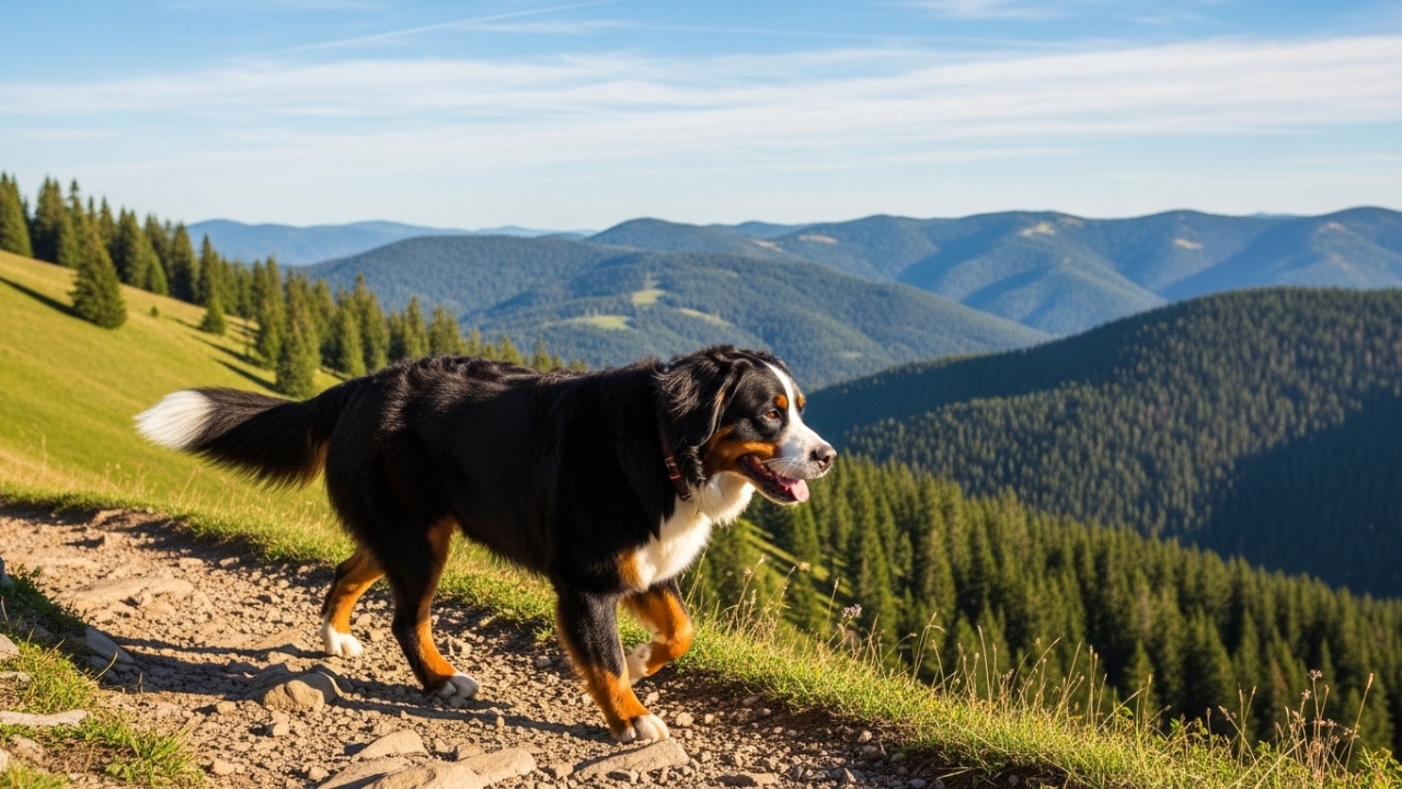 amazing dog breeds built for hiking and out door life