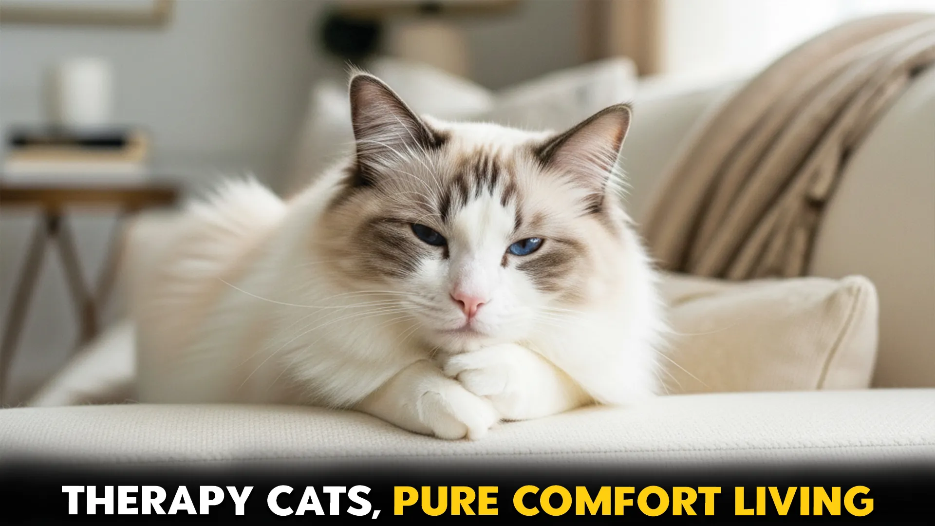 7 best therapy cat breeds for peaceful