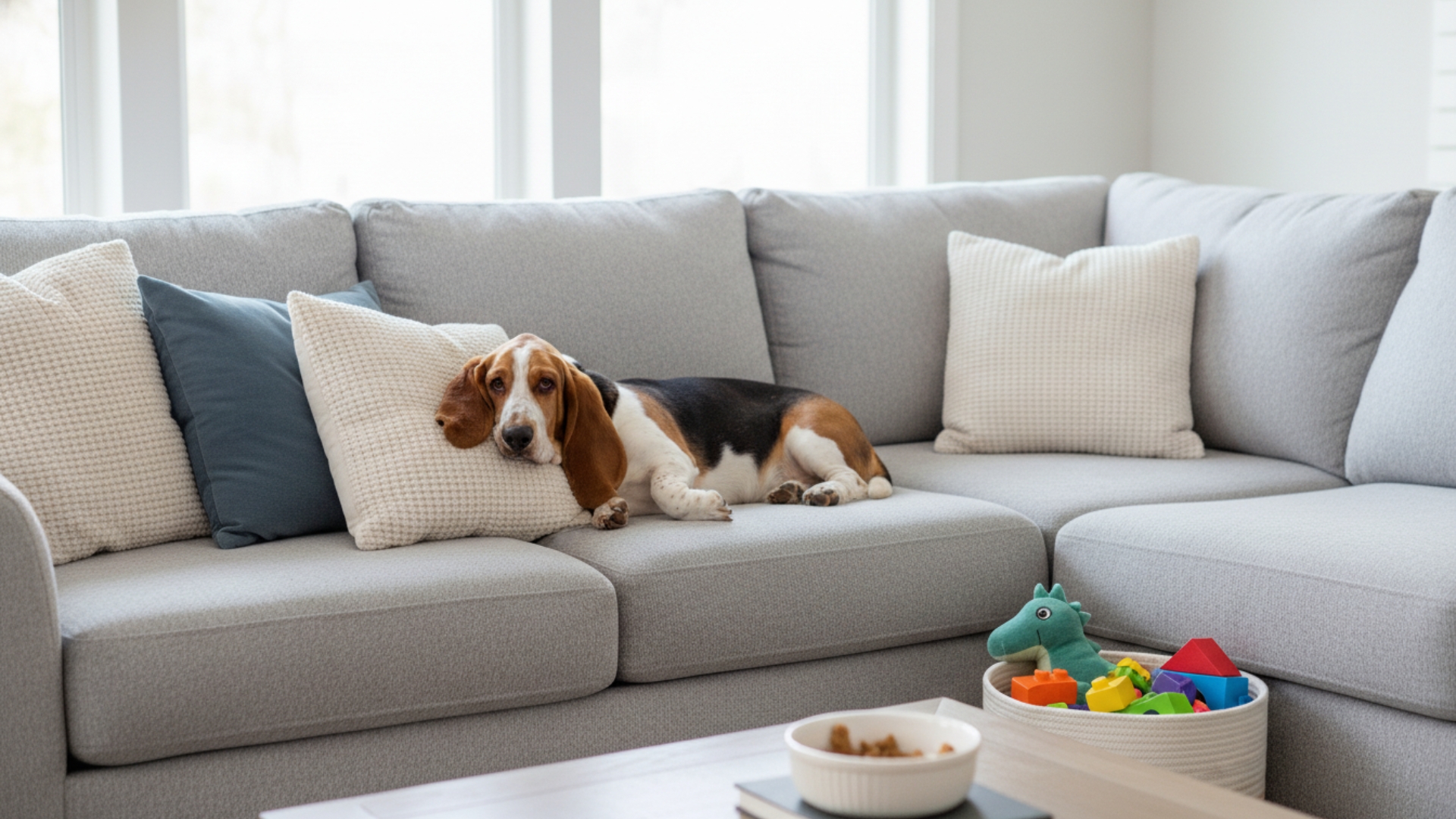 7 Calm‑Couch Dog Breeds Perfect for Families with Busy Kids