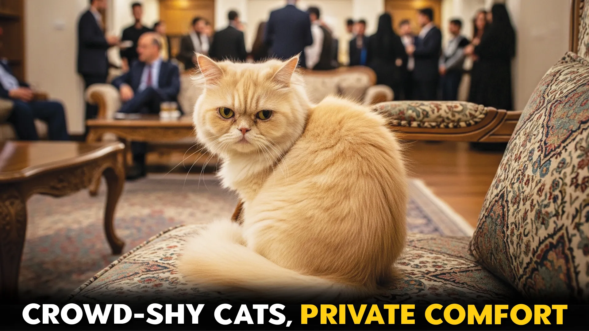 Cat Breeds That Dislike Crowds