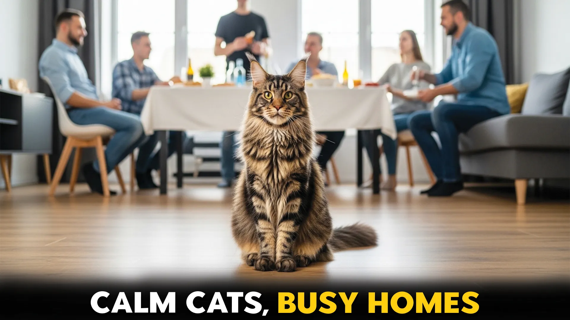 7 CAT BREED THAT DONT MIND BUSY ENVIRONMENTS
