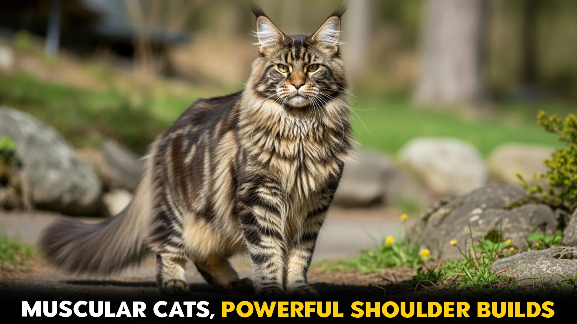 7 cat breeds with thick shoulder muscles