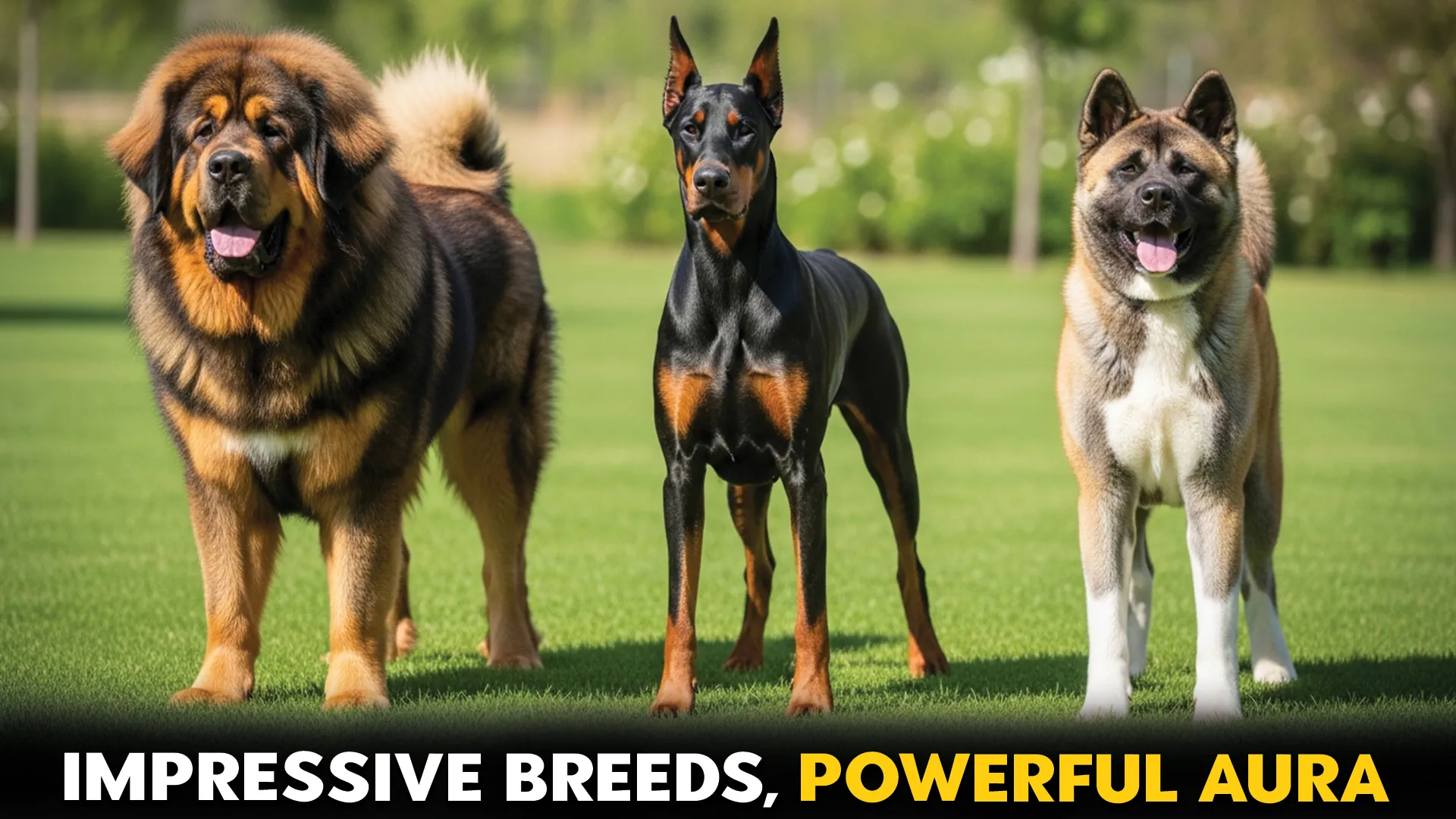 7 REMARKABLE DOG BREEDS WITH A POWERFUL PRESENCE
