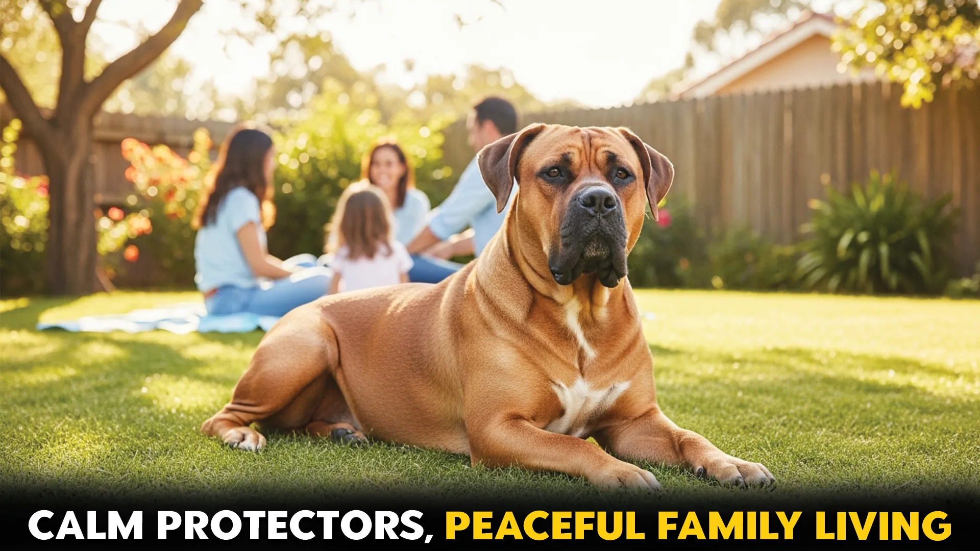 7 Serene Guard Dog Breeds for a Relaxed Family