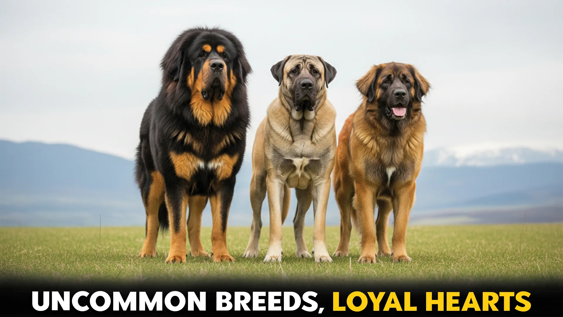 7 UNCOMMON GIANT DOG BREEDS WITH UNMATCHED LOYALTY