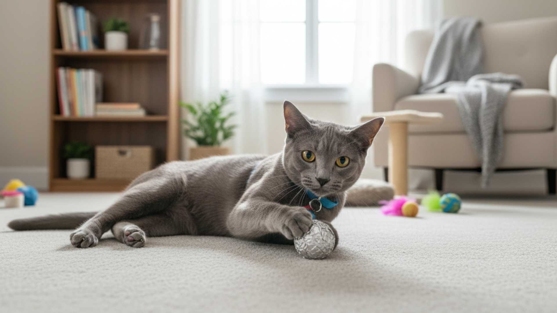9 CAT BREEDS THAT SELF ENTERTAIN WELL