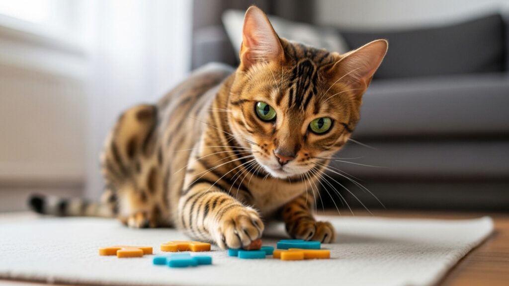 bengal catwith high problems solving skills