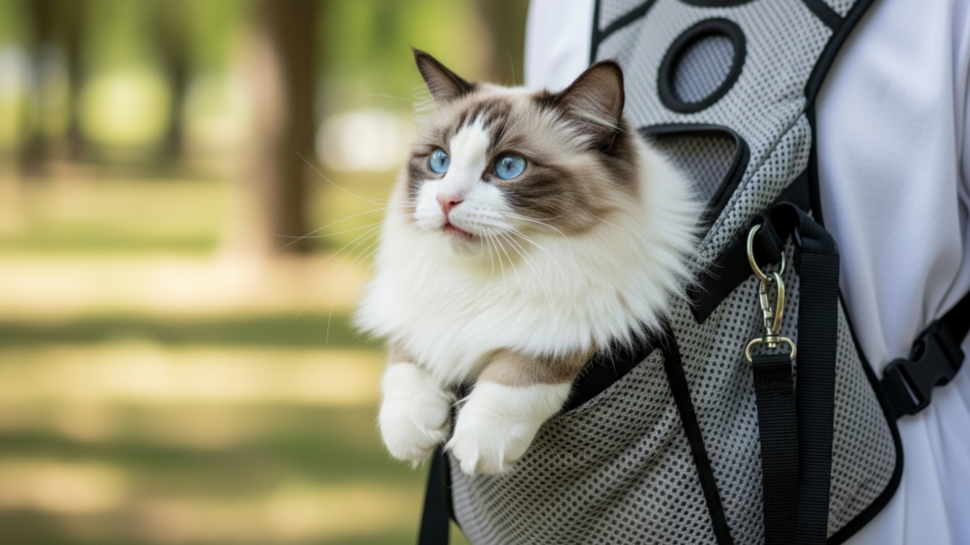 cat breeds that adapt well to harness backpacks