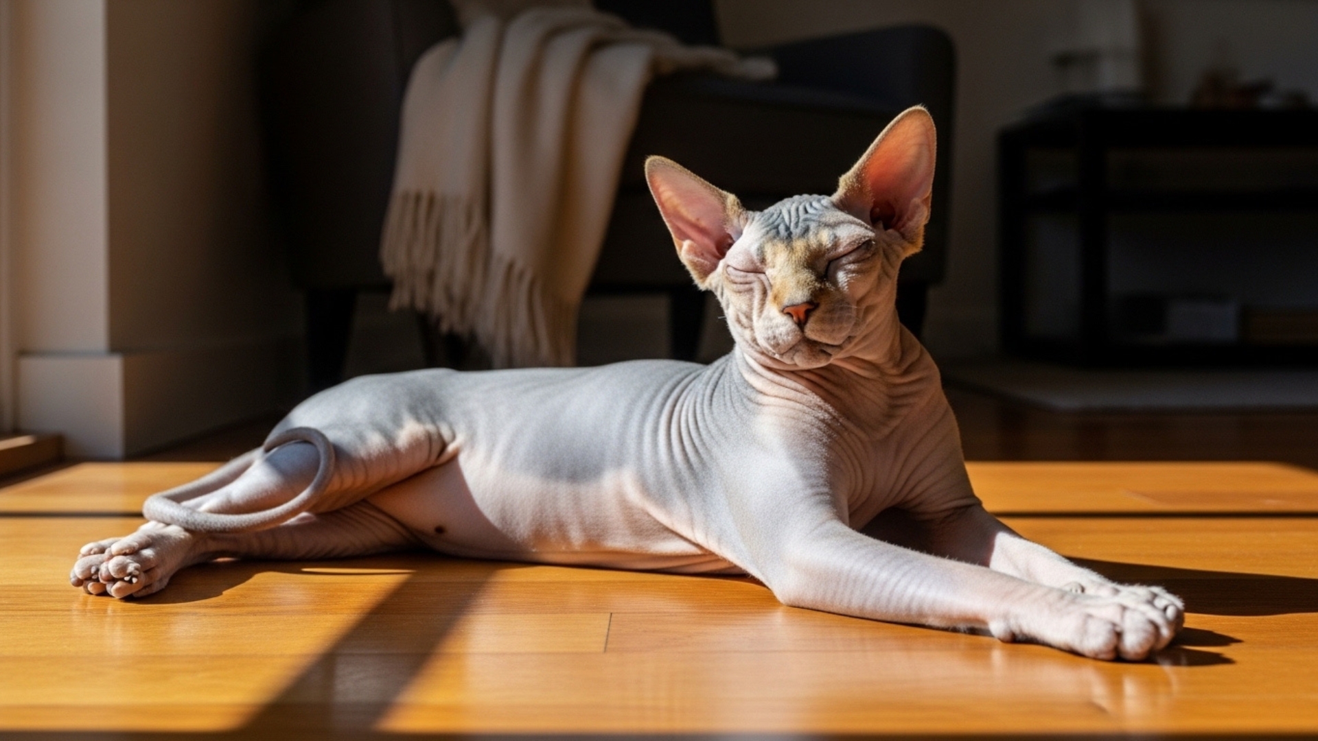 Cat-Breeds-That-Prefer-Warm-Floor