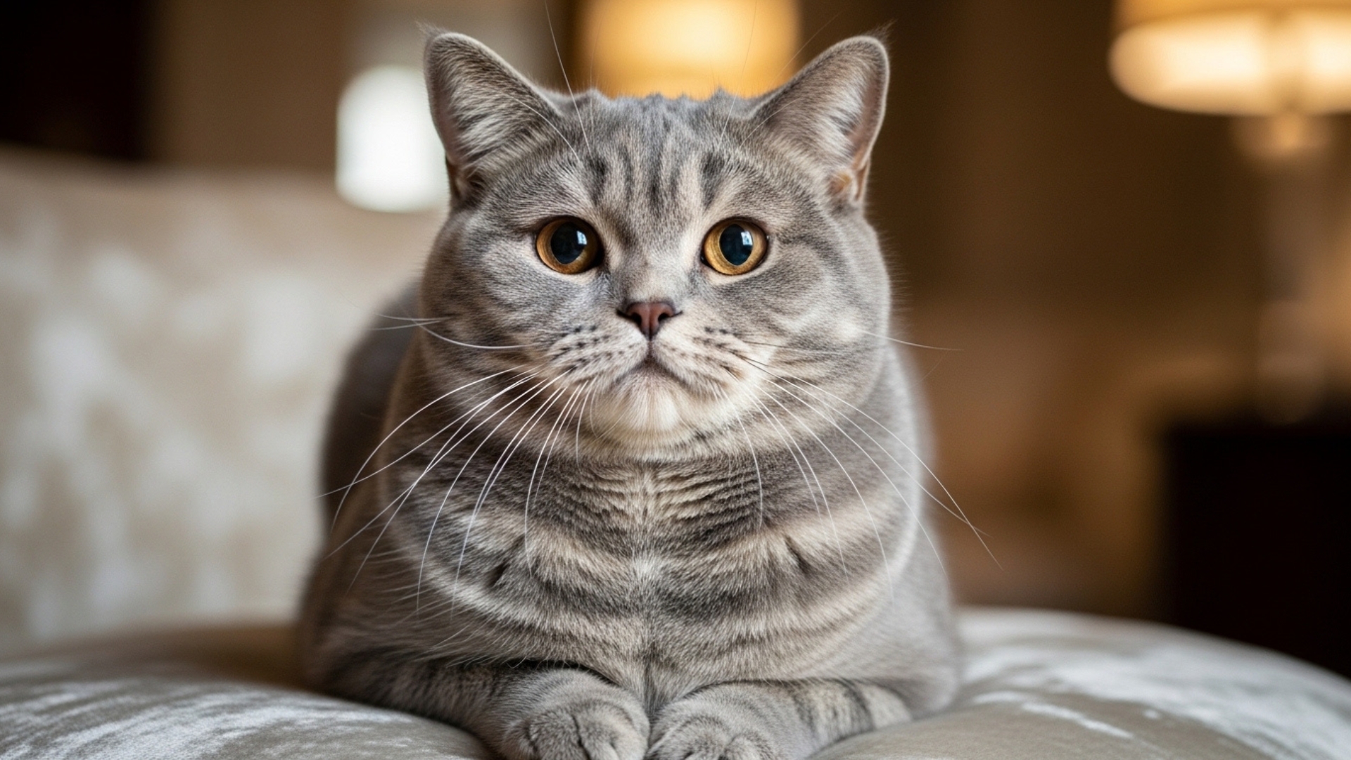 cat breed with rounded chin structure