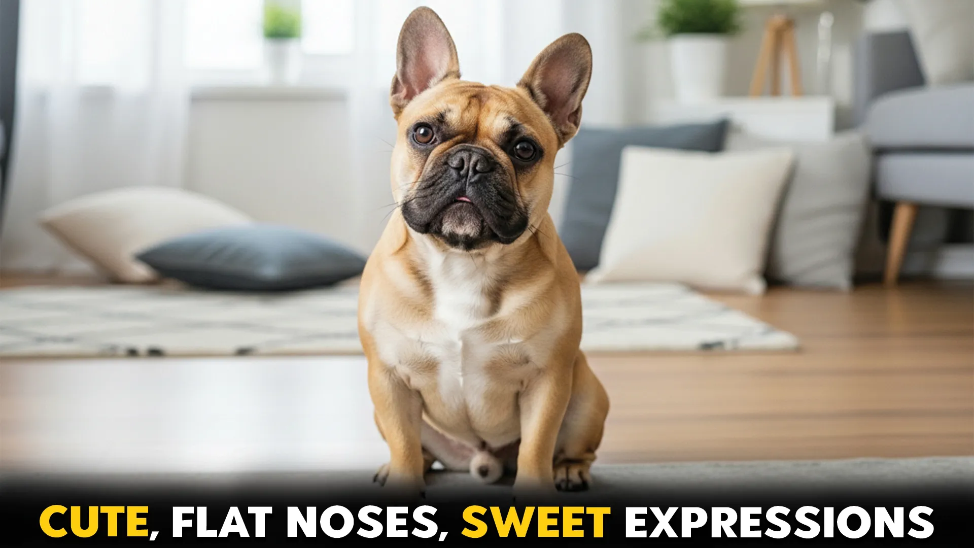 DOG BREED KNOWN FOR THEIR CUTE FLAT NOSES