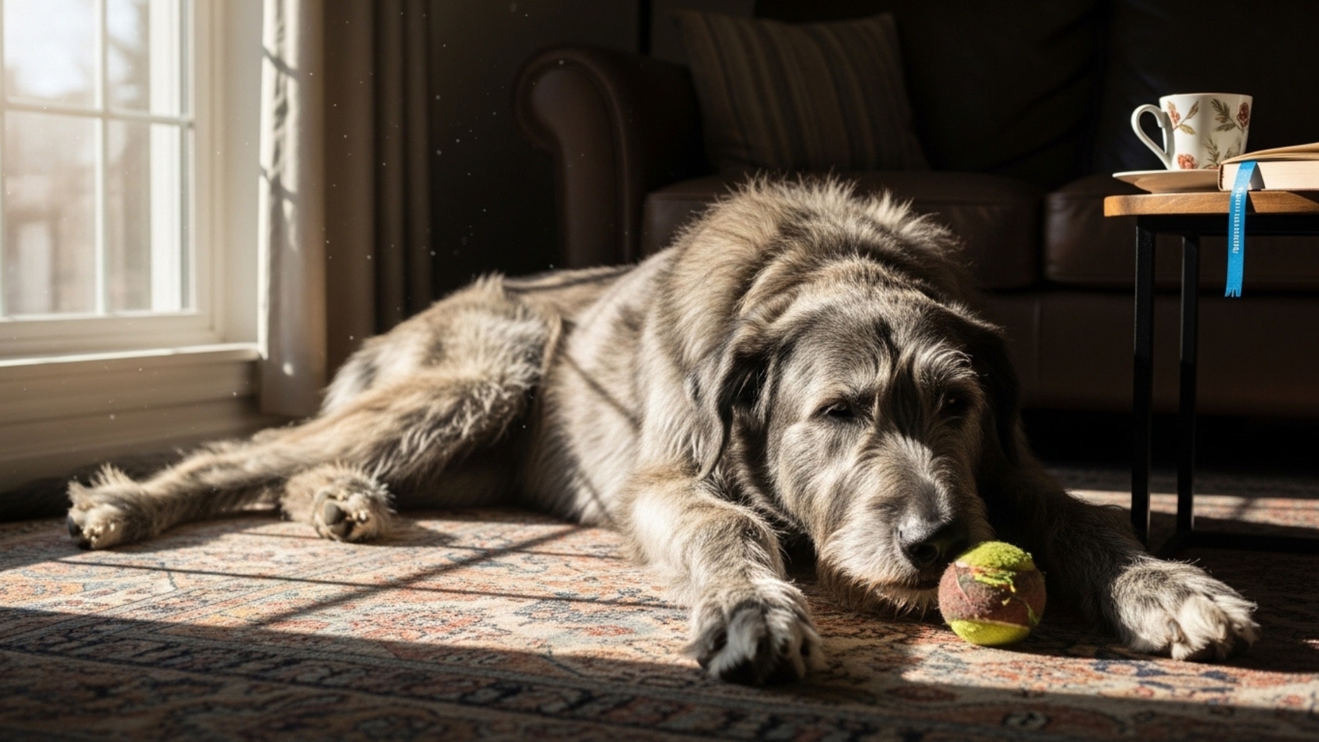 DOG YOU WON'T FIND TOO ENERGETIC