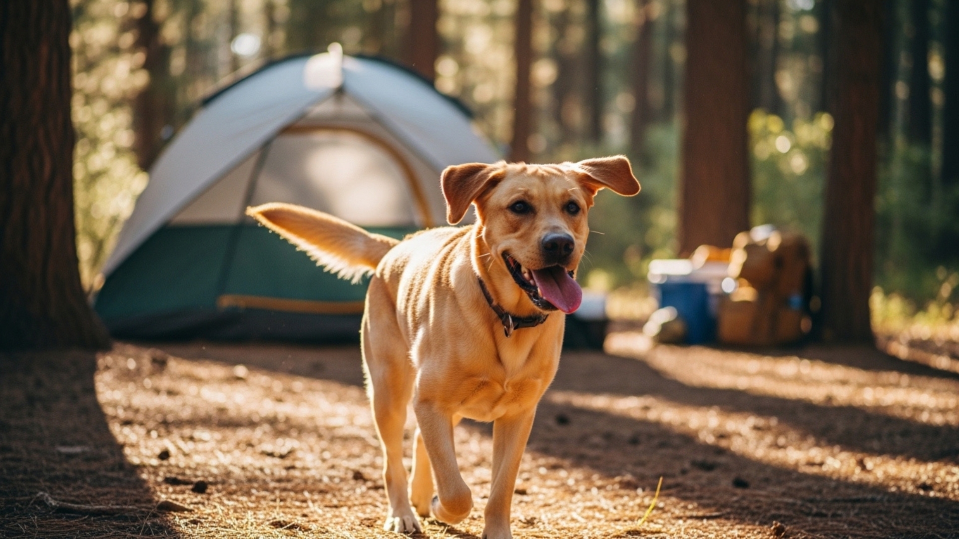 Energetic Dog Breeds for Forest Camping Excursions
