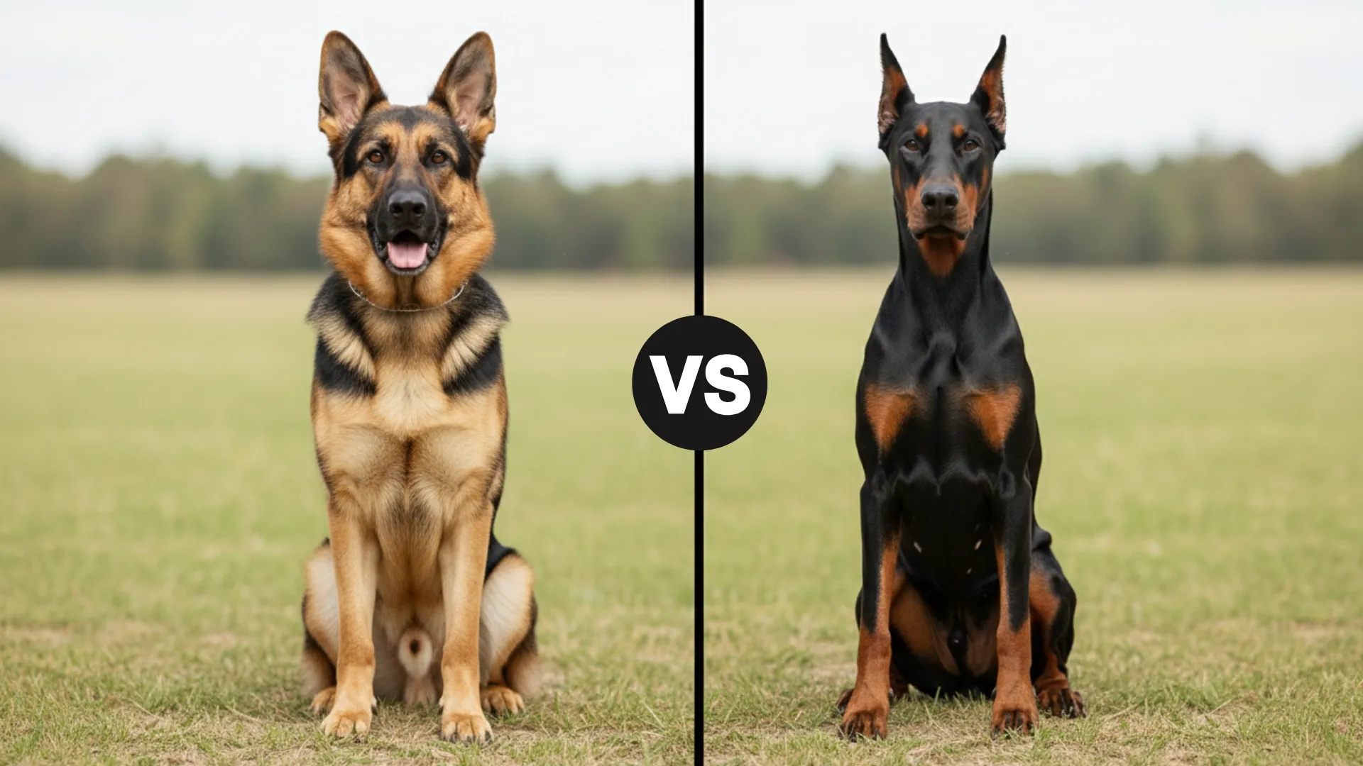 German Shepherd vs Doberman