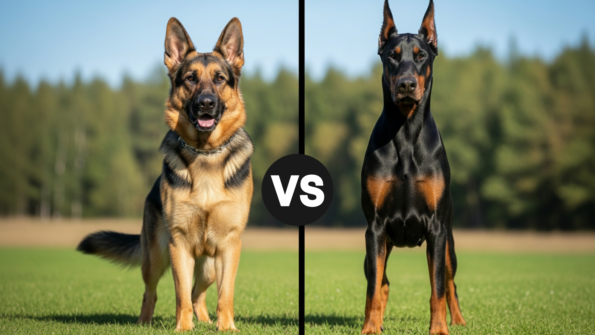 German Shepherd vs. Doberman