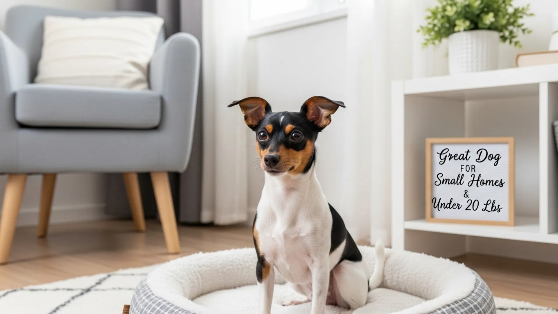 Great Dog Breeds for Small Homes and Under 20 Lbs