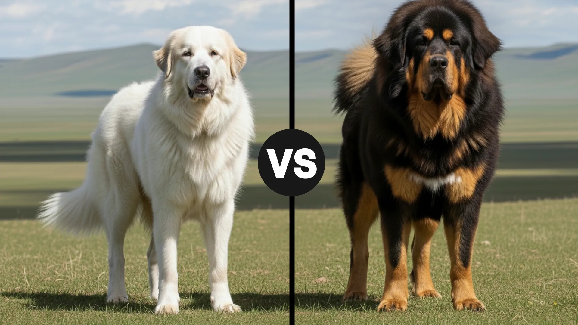Great Pyrenees vs Tibetan Mastiff