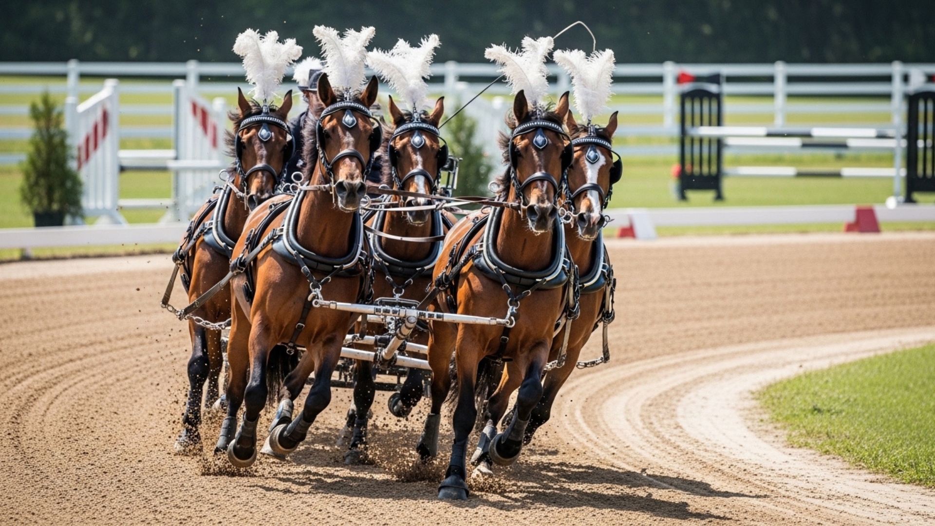 Horse Breeds That Excel in Combined Driving