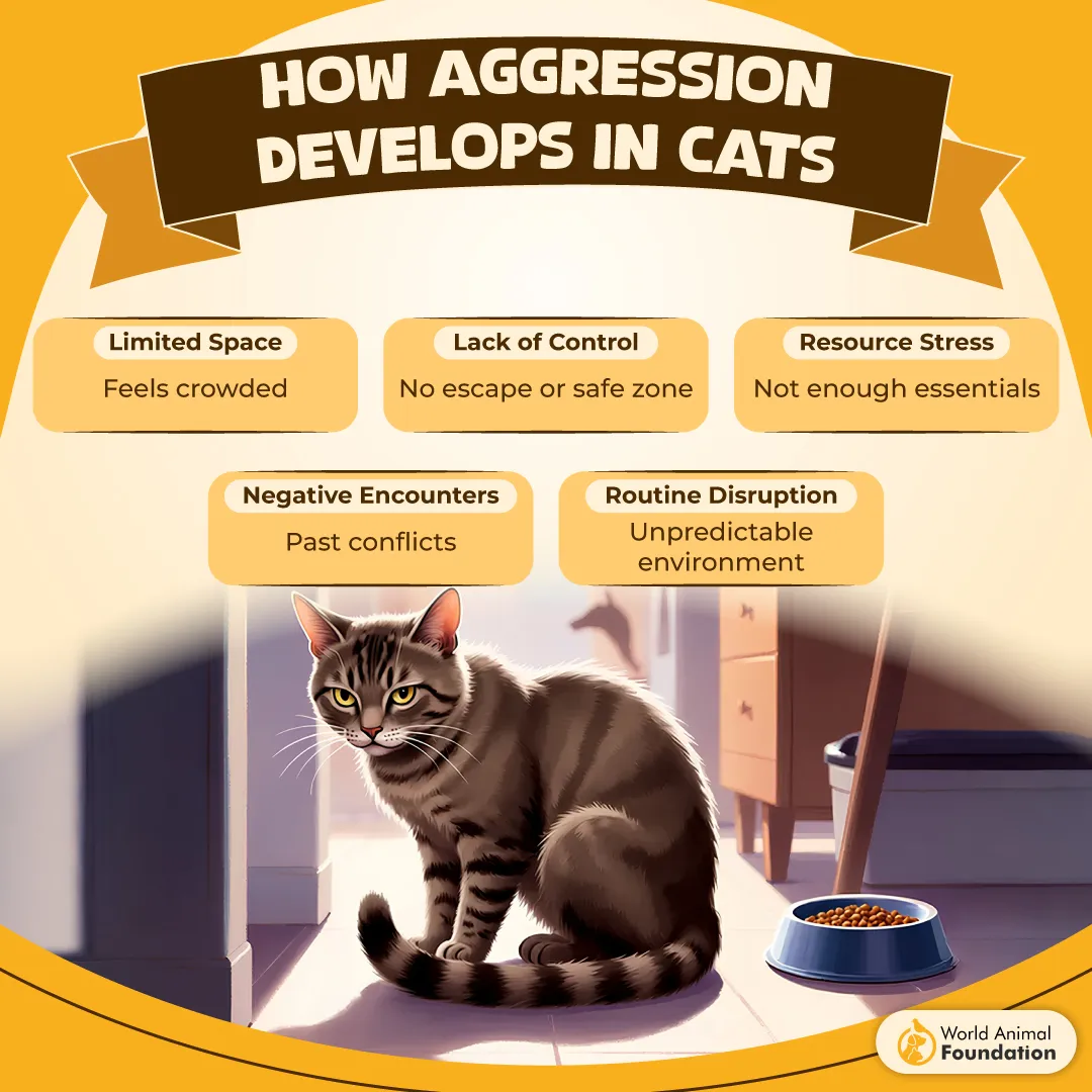 How Aggression Develops in Cats-01