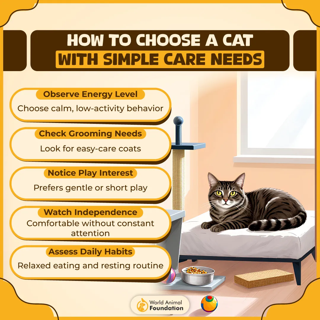 How to Choose a Cat With Simple Care Needs-01