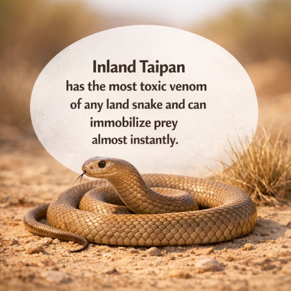 Inland Taipan funfacts