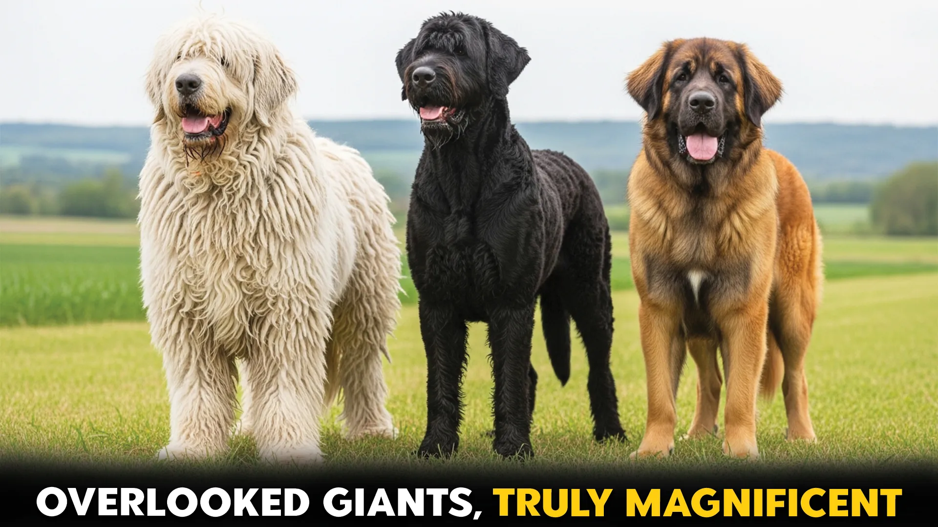 7 Magnificent, Overlooked Giant Dog Breeds to Discover