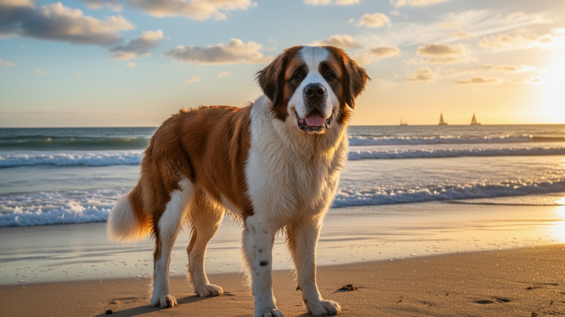 majestic dog breed big size gentle size hearts