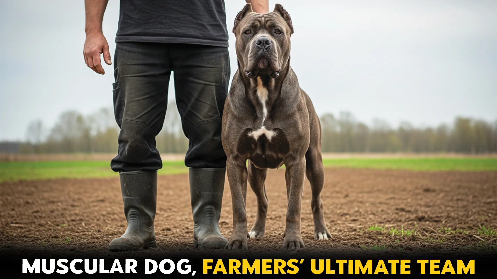 Muscular dog breeds every farmer wants on their team