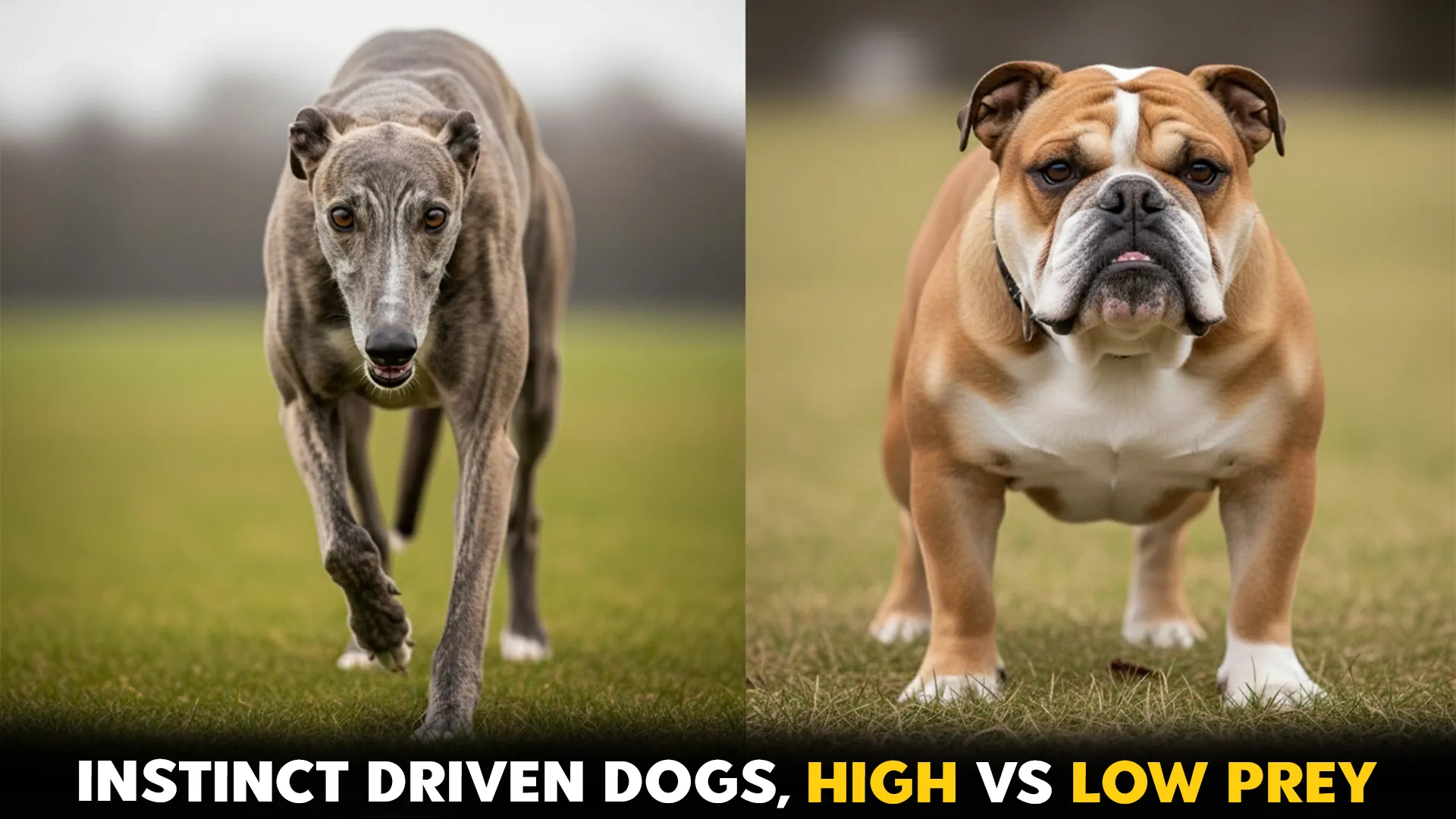 10 Dog Breeds Driven by Instinct: High and Low Prey Drive