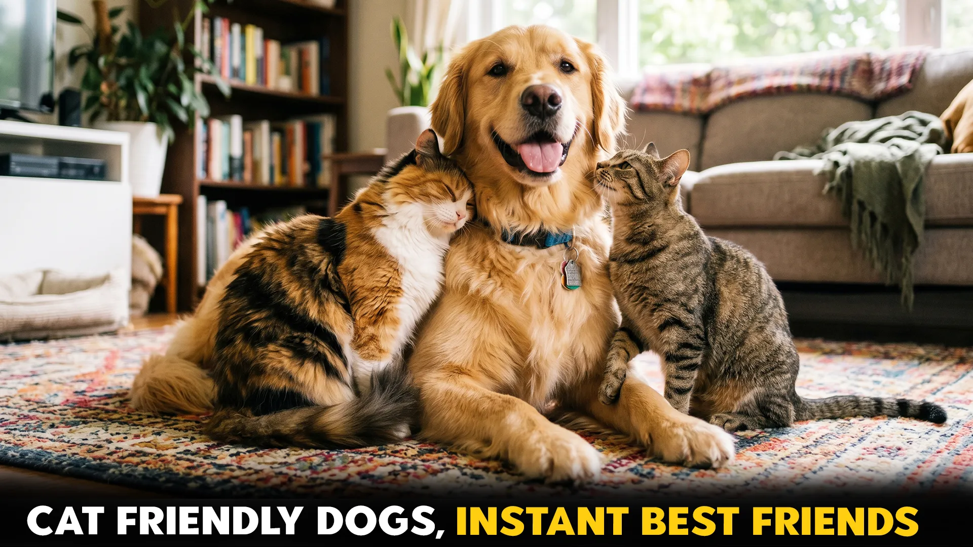 10 dog breeds that quickly form bff bonds with cats