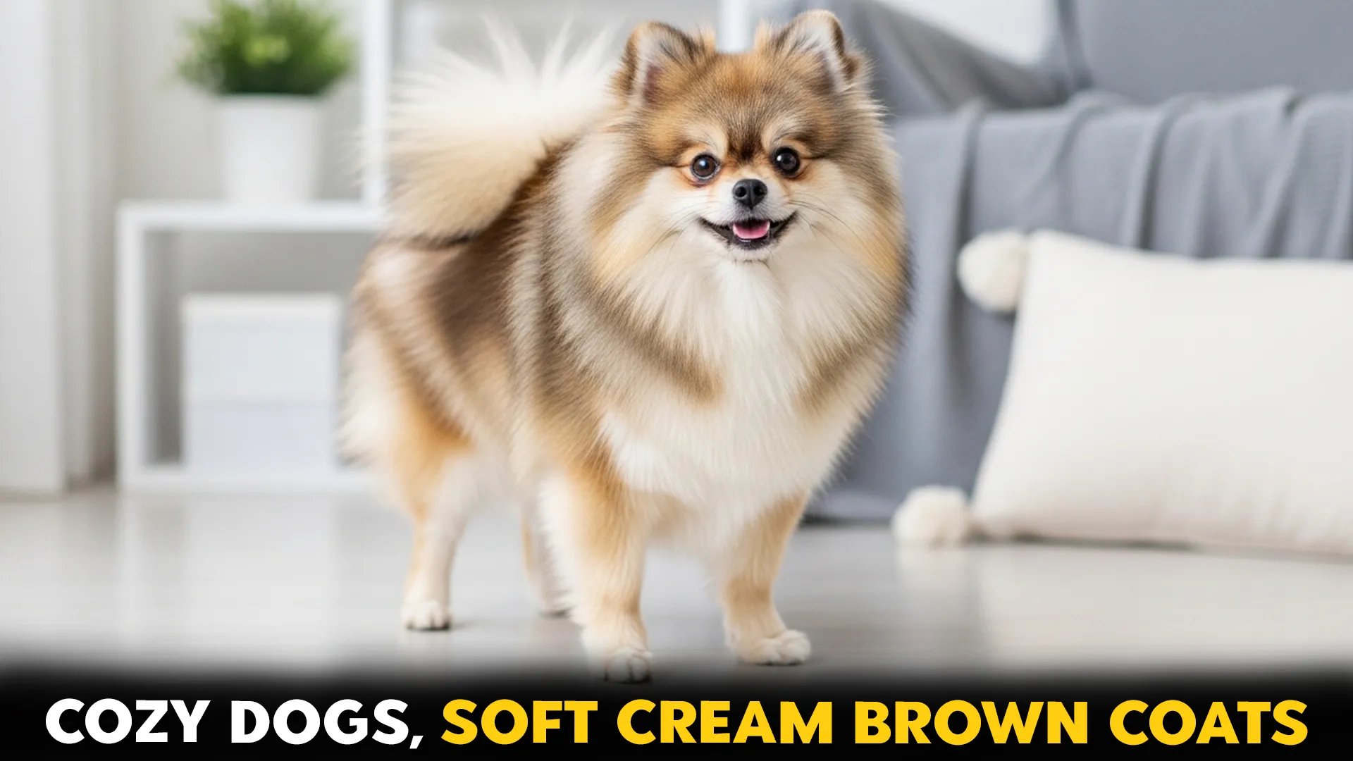 10 Fluffy Cream and Brown Dog Breeds for Cozy homes