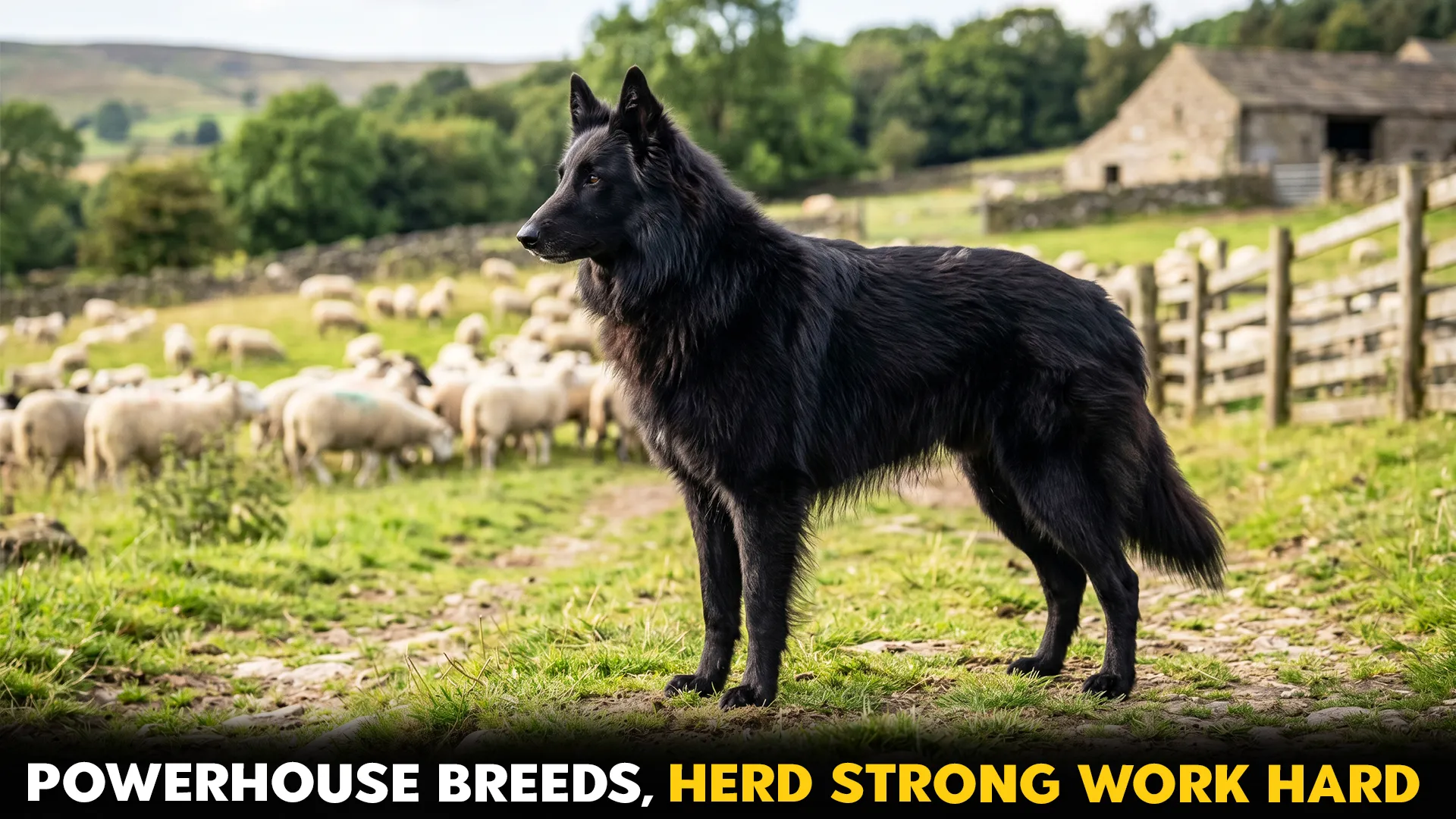 10 Powerhouse dog breeds perfect for herding and strong back work