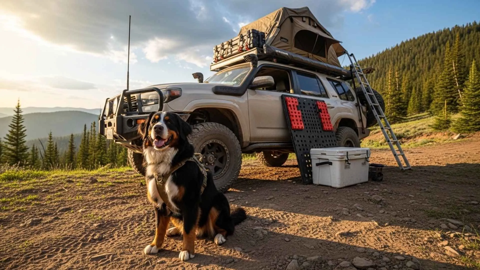 7 Rugged Dog Breeds Ideal for Off-Road Camping Excursions