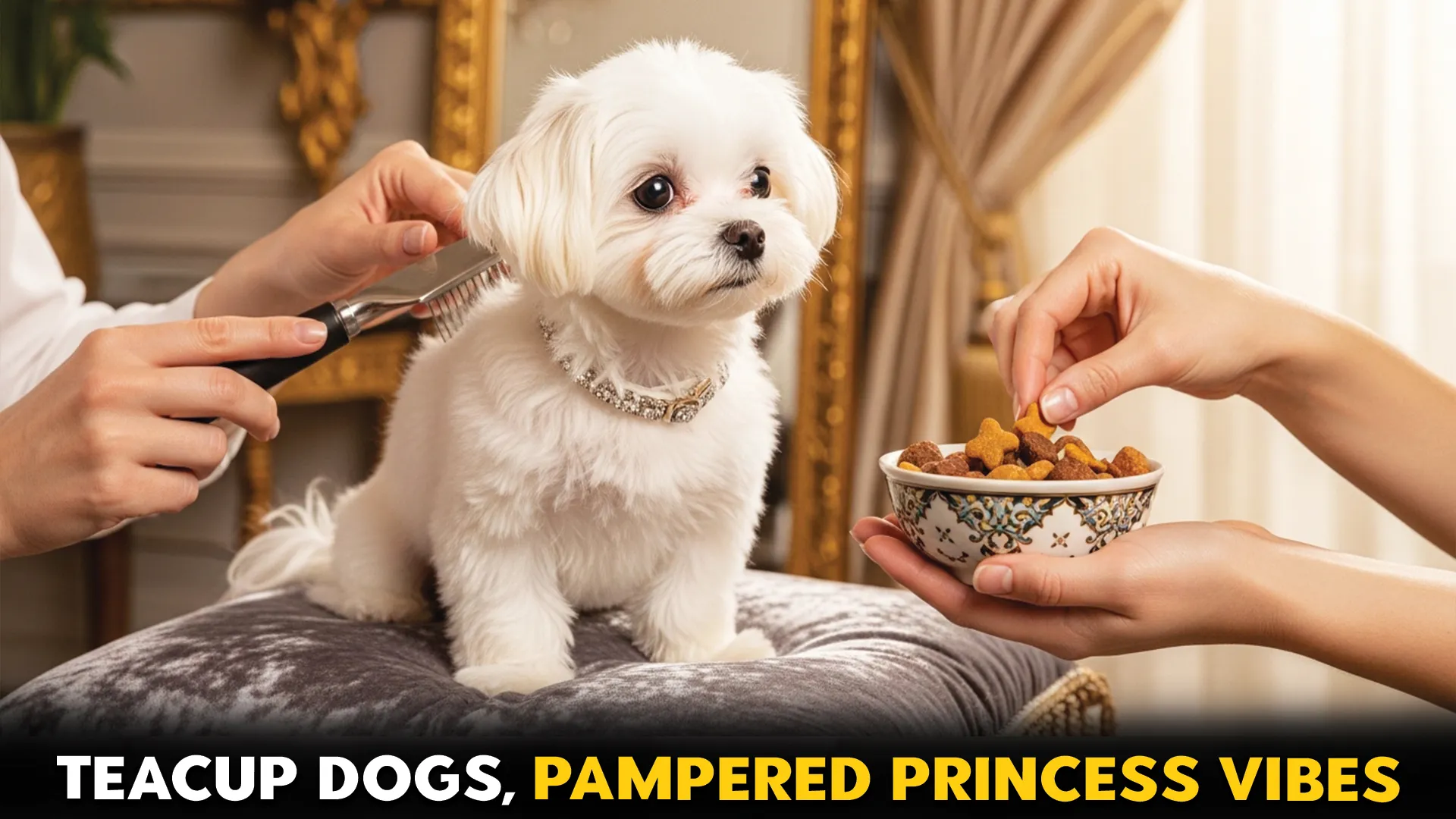 7 adorable dog breed who love to be pampered