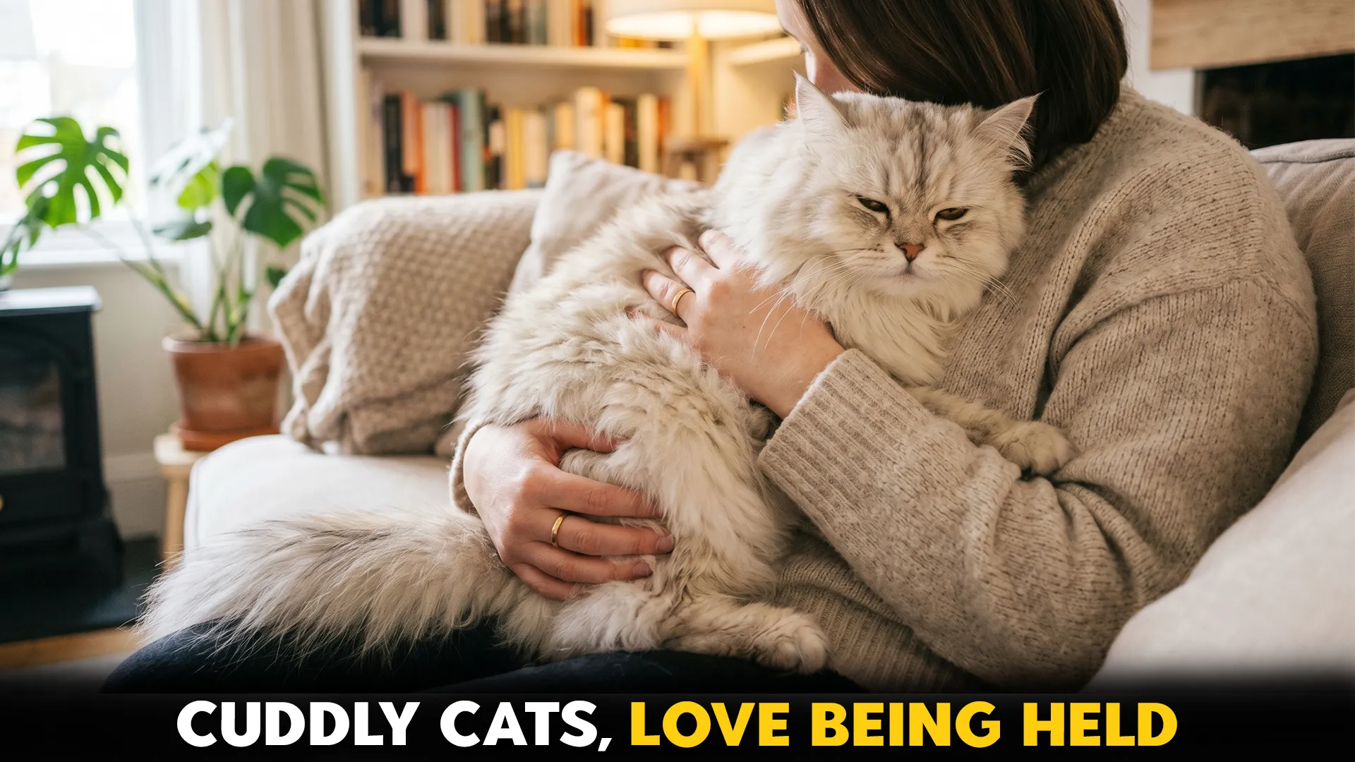 7 best cuddly cat breeds that love to be held