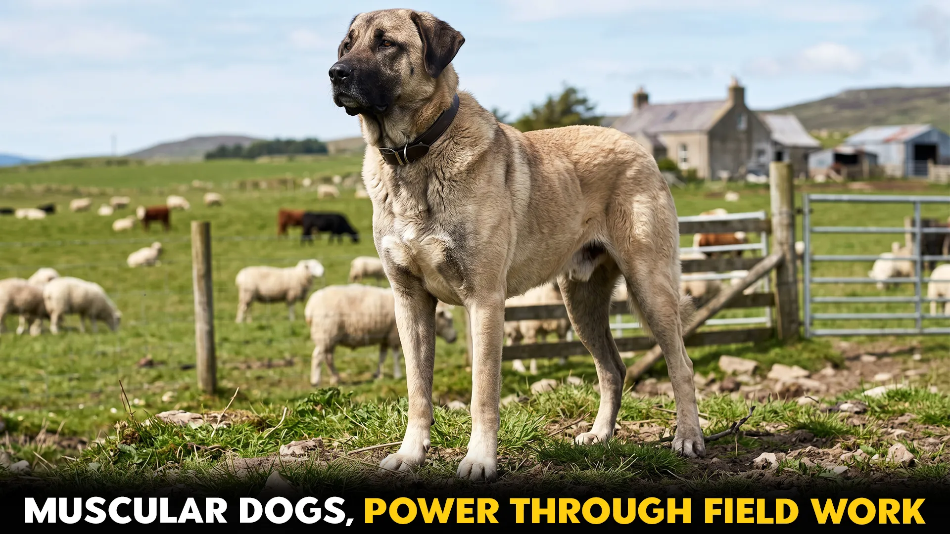 7 best dog breeds with super muscular physique for farm and field work