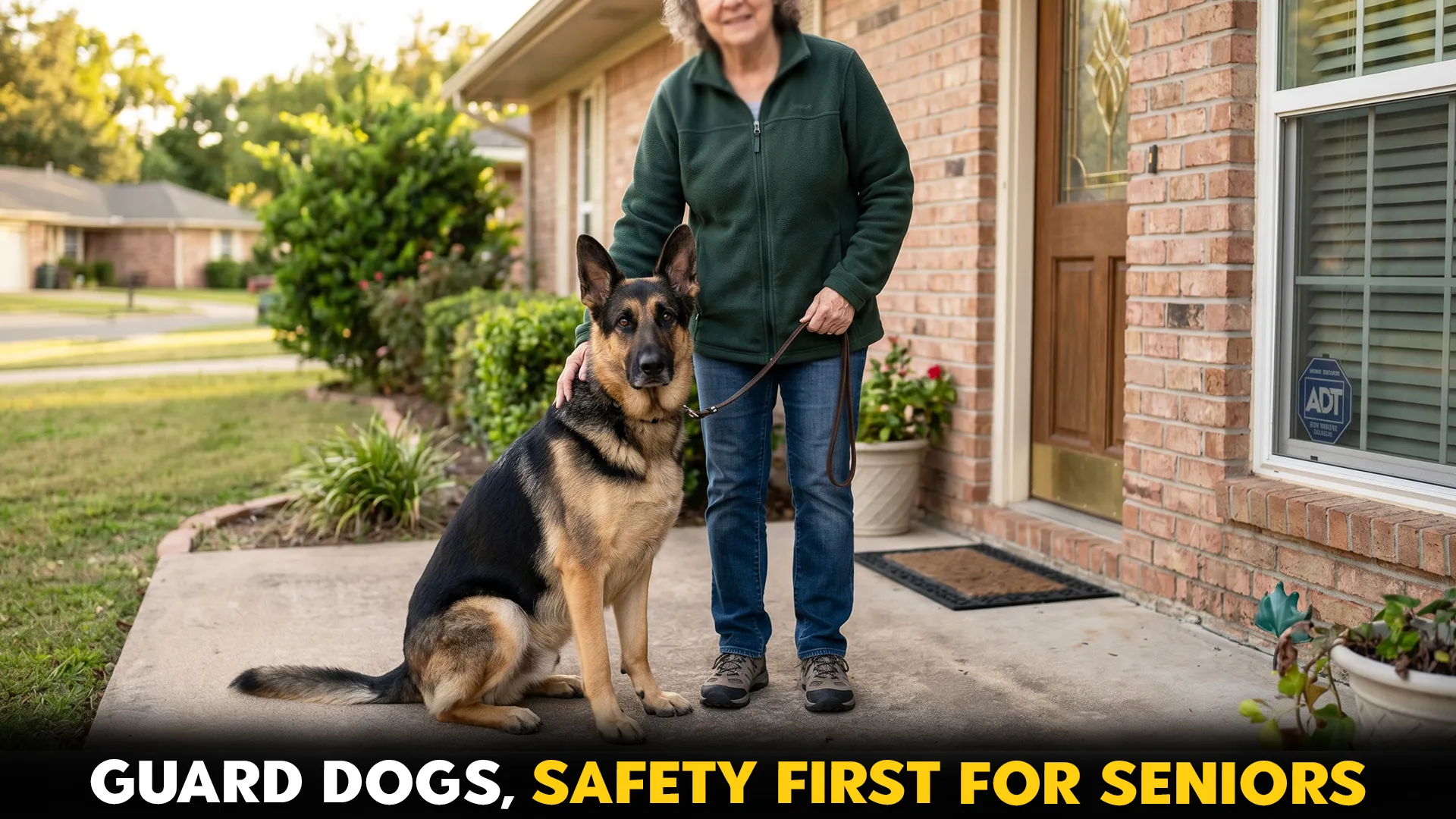 7 best guard dog breeds for single seniors who value safety