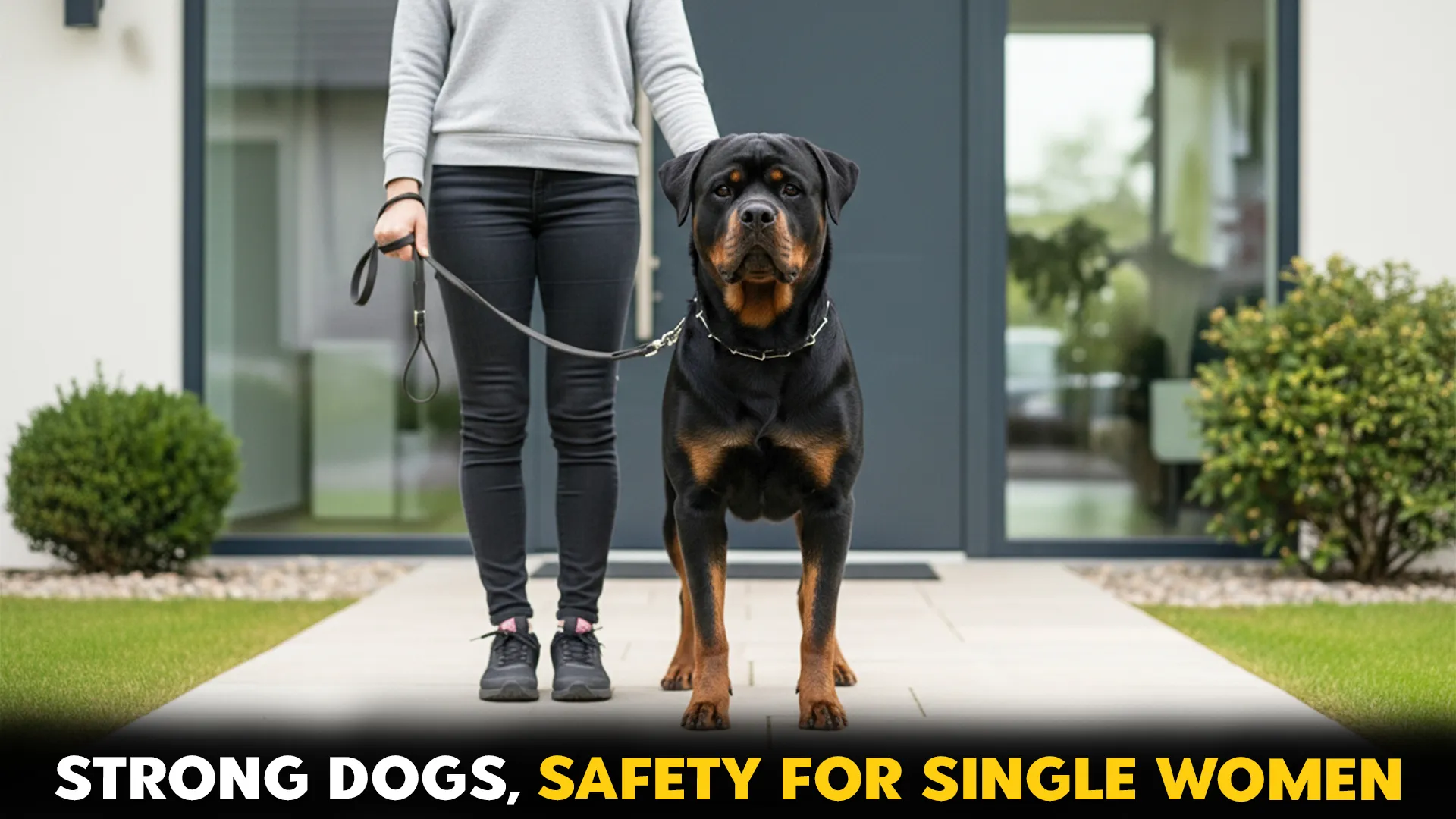 7 best guard dog breeds for single women safety and security